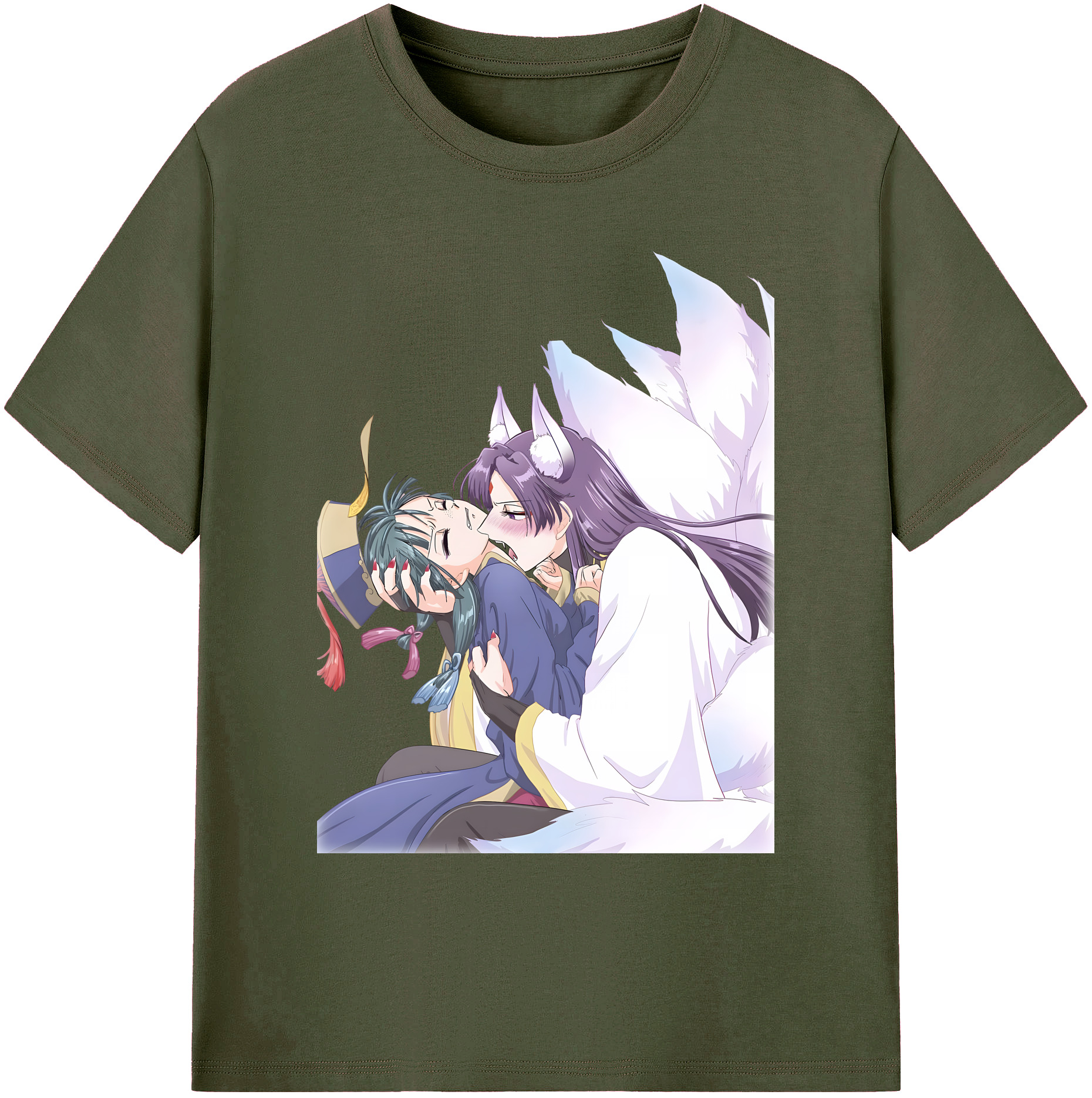 （画像用） 薬屋のひとりごと The Apothecary Diaries 綿100％ メンズ半袖Tシャツ｜肌触りやわらか＆通気性